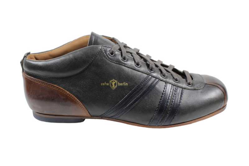 Schuhe - ZEHA Berlin -  Carl Hässner - Liga - grau blau cognac